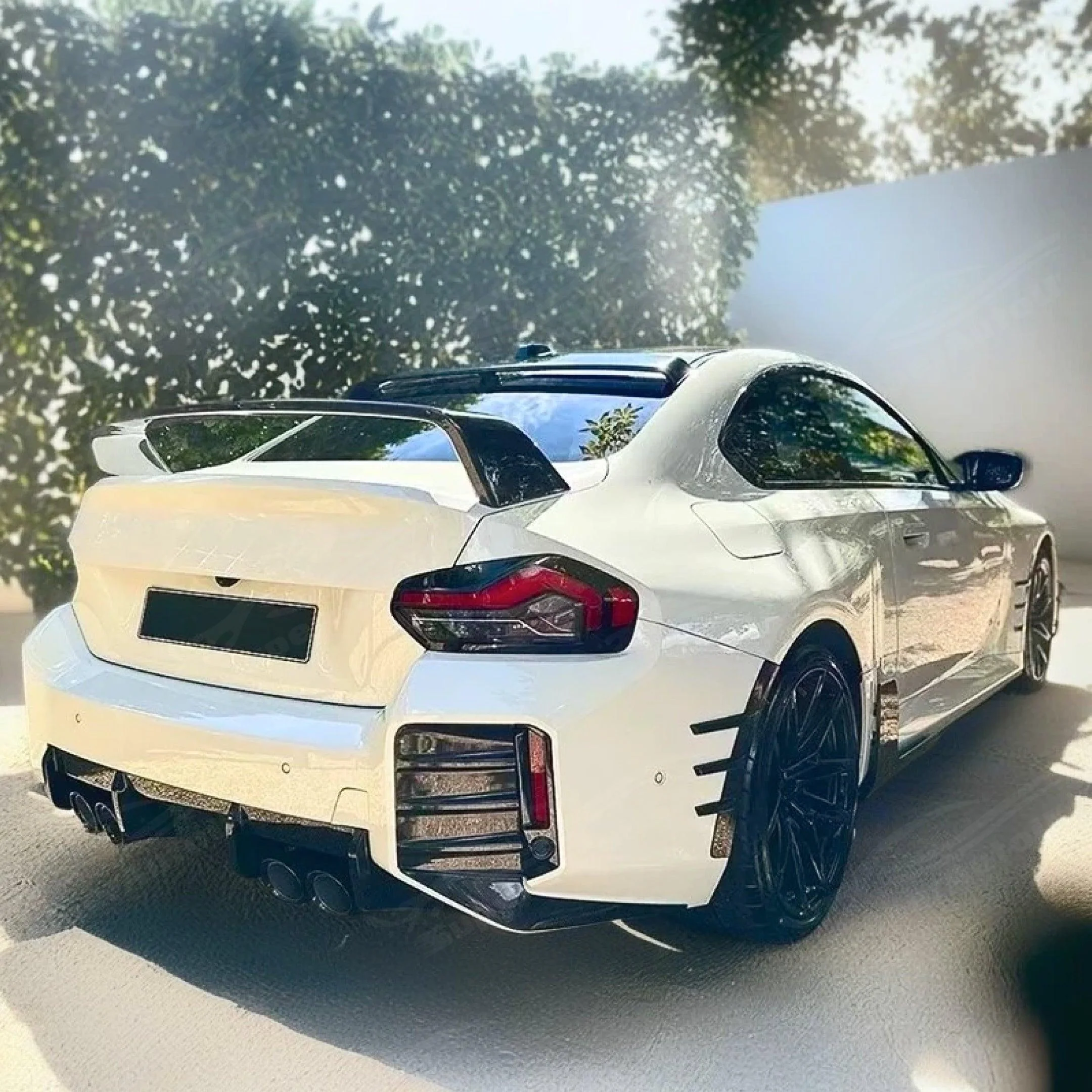 High Kick Rear Trunk Lip Spoiler Wing Fits 2023-2025 BMW M2 G87 - Image 13