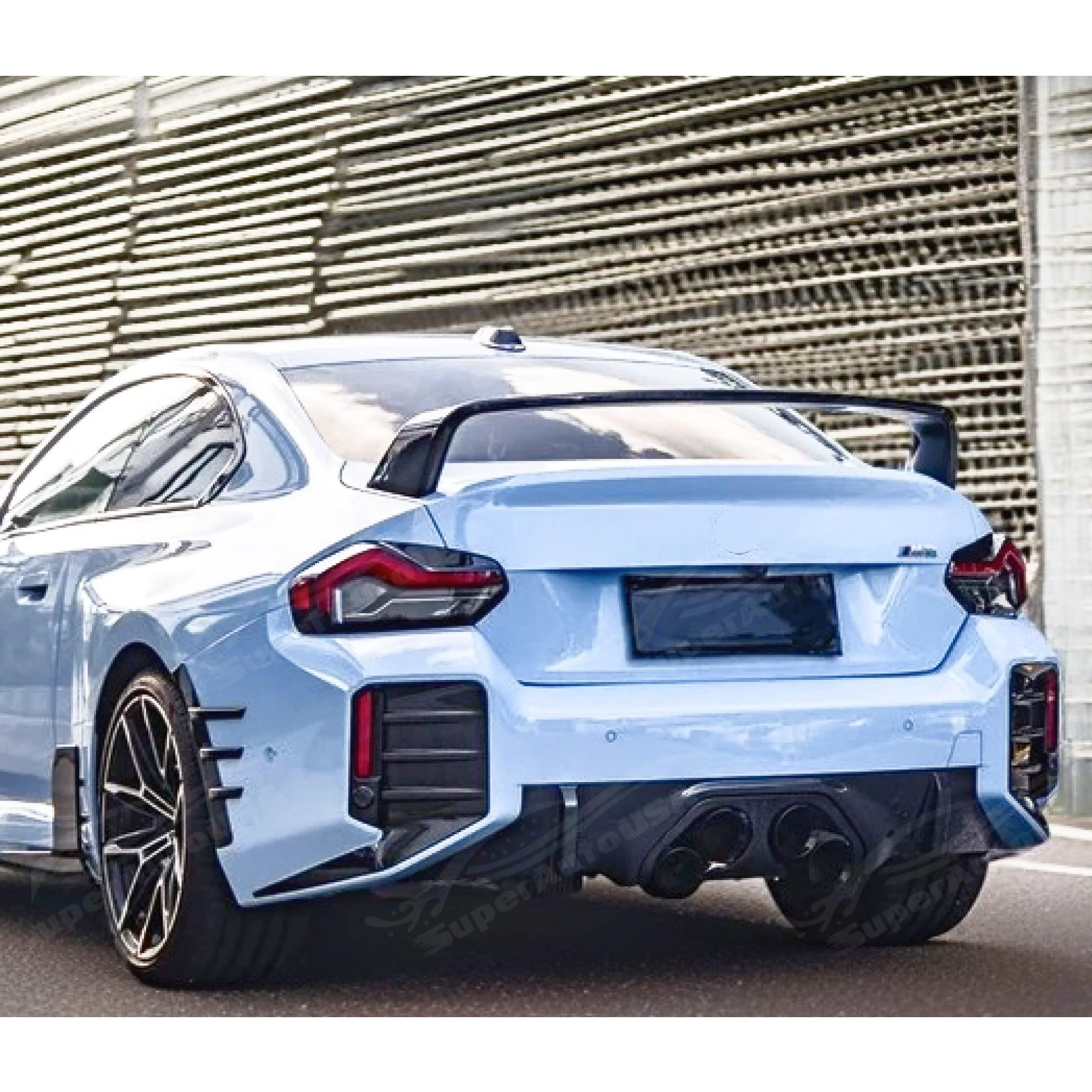 High Kick Rear Trunk Lip Spoiler Wing Fits 2023-2025 BMW M2 G87 - Image 3