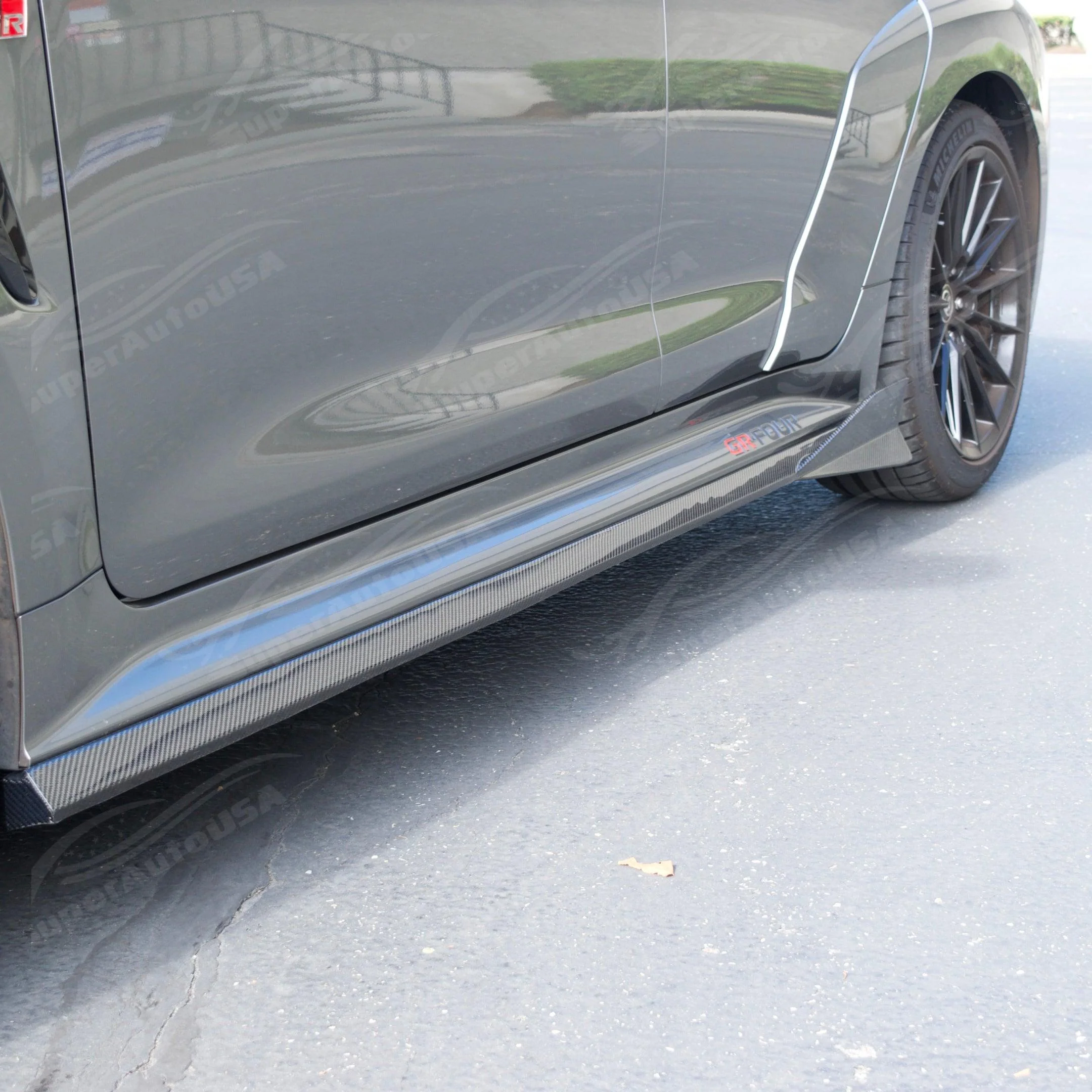 2023-2026 GR Corolla - Carbon Fiber GRC Style Side Skirts - Image 6
