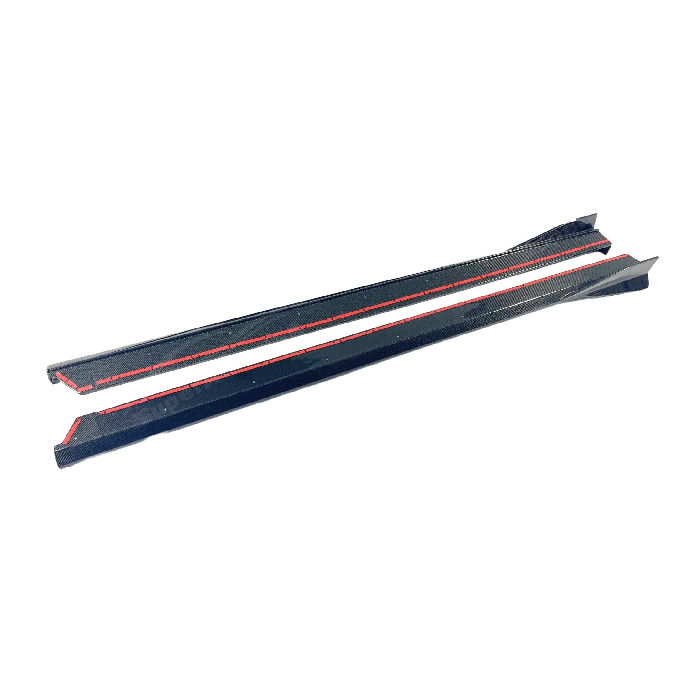 2023-2026 GR Corolla - Carbon Fiber GRC Style Side Skirts - Image 9