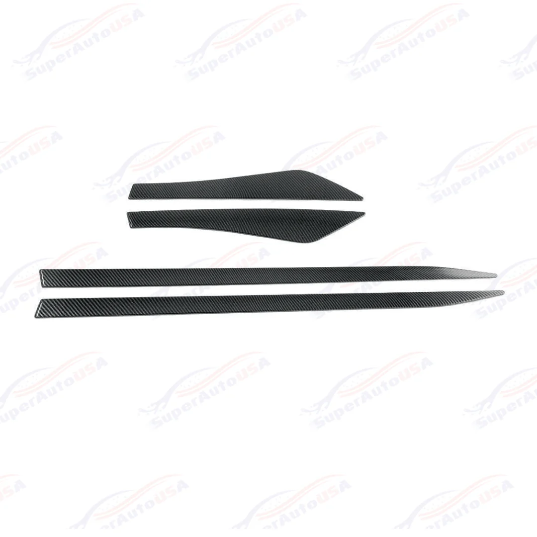 Side Door Body Molding Cover Trims Carbon Fiber Print For Nissan Rogue 21-24 - Image 8