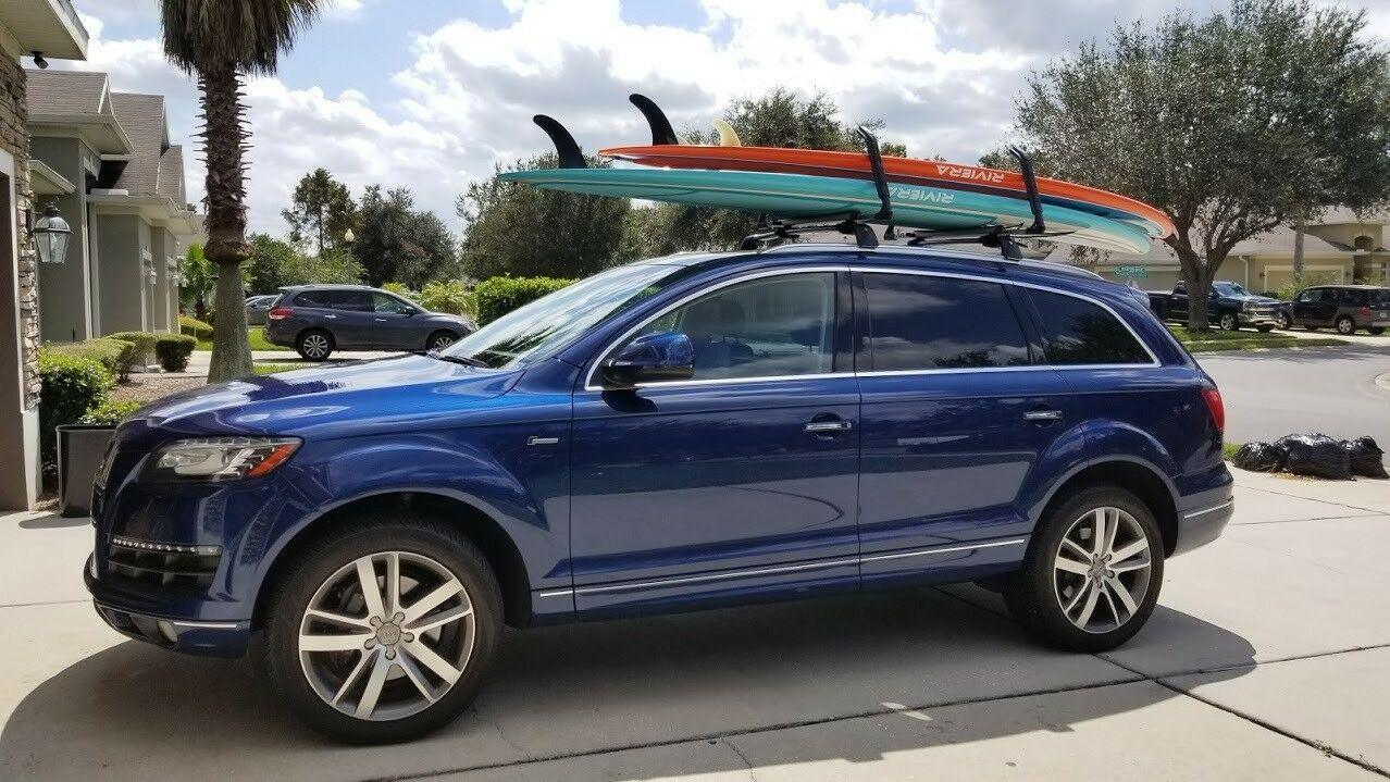 Fit 2017-2021 Jeep Compass Black Baggage Luggage Cross Bar Crossbar - Image 3