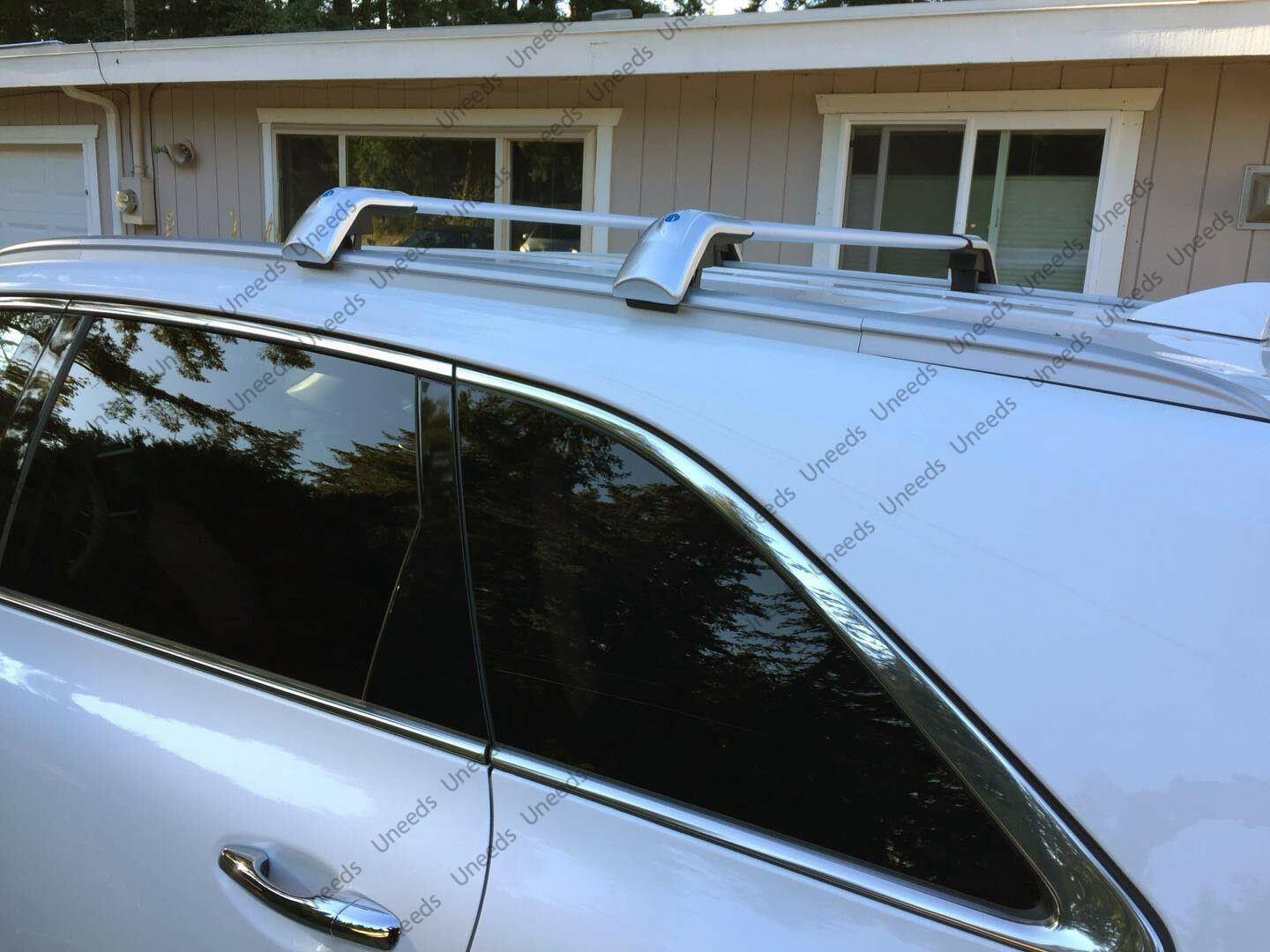 Fit 2013-2025 AUDI Q3 Sliver Baggage Luggage Cross Bar Crossbar - Image 6