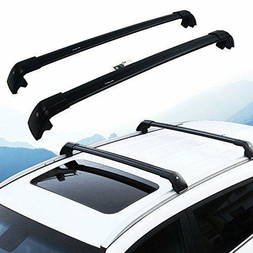 Fit 2016-2019 MINI CLUBMAN Black Baggage Luggage Cross Bar - Image 7