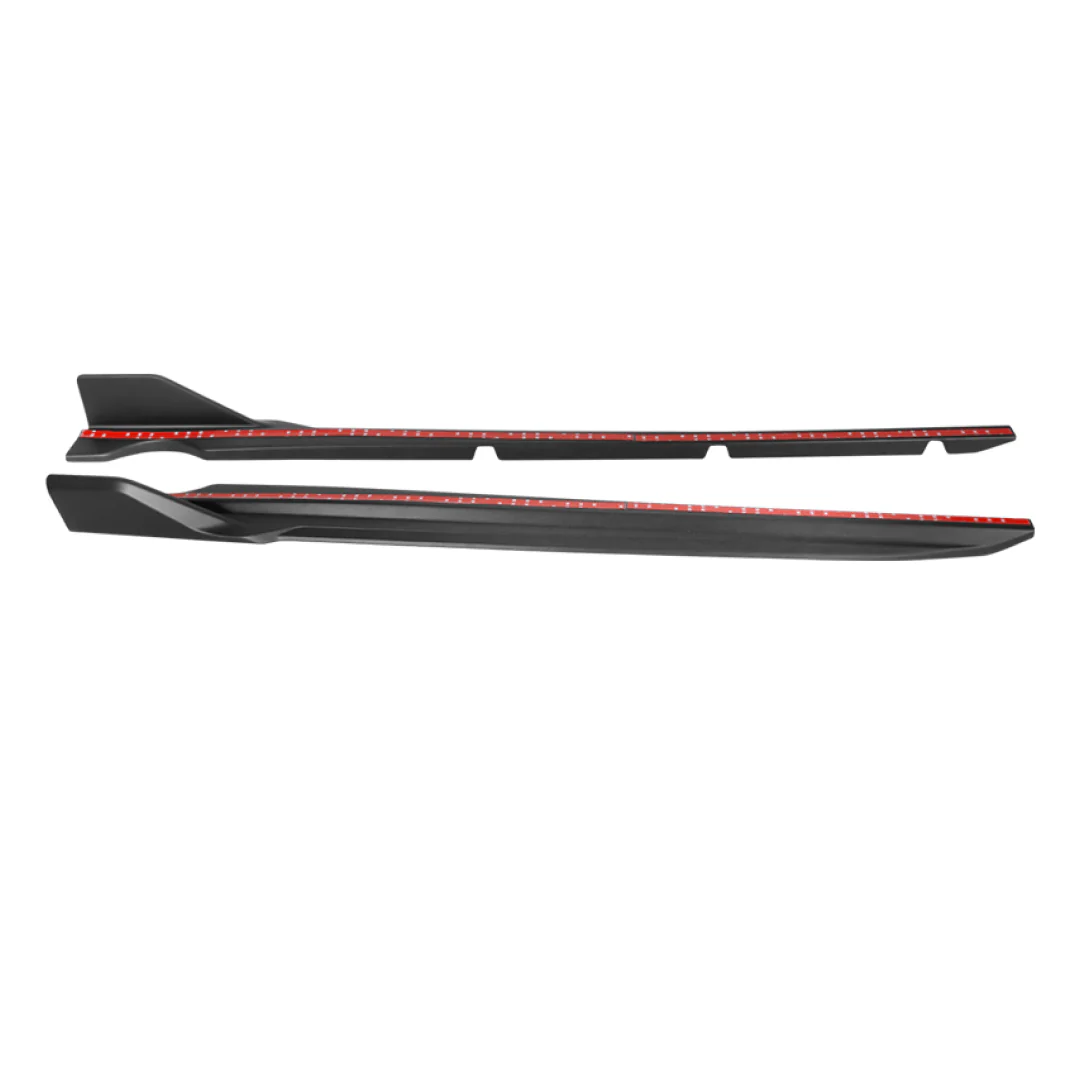 Body Side Skirts Lip Splitter ABS Glossy Black Fits BMW G05 X5 M Sport 2019-2024 - Image 6