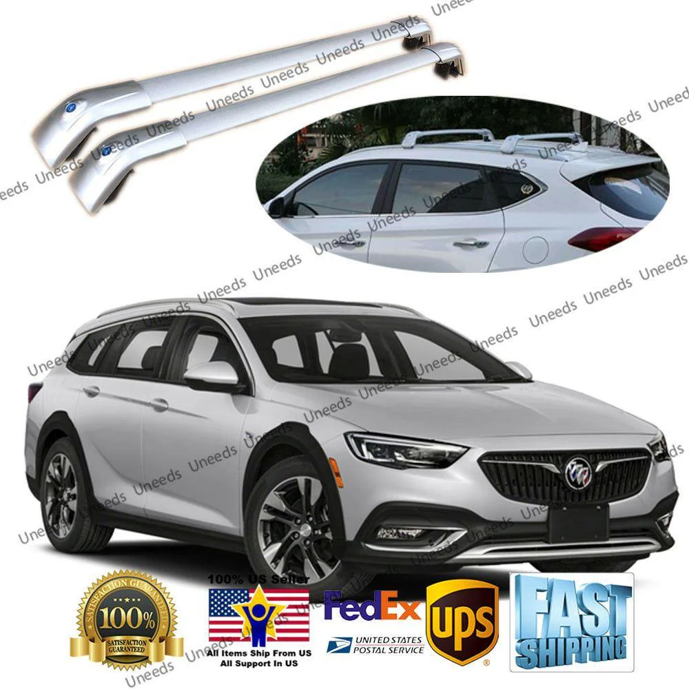 Fit 2018-2020 Buick REGAL TourX Silver Baggage Luggage Cross Bar - Image 5