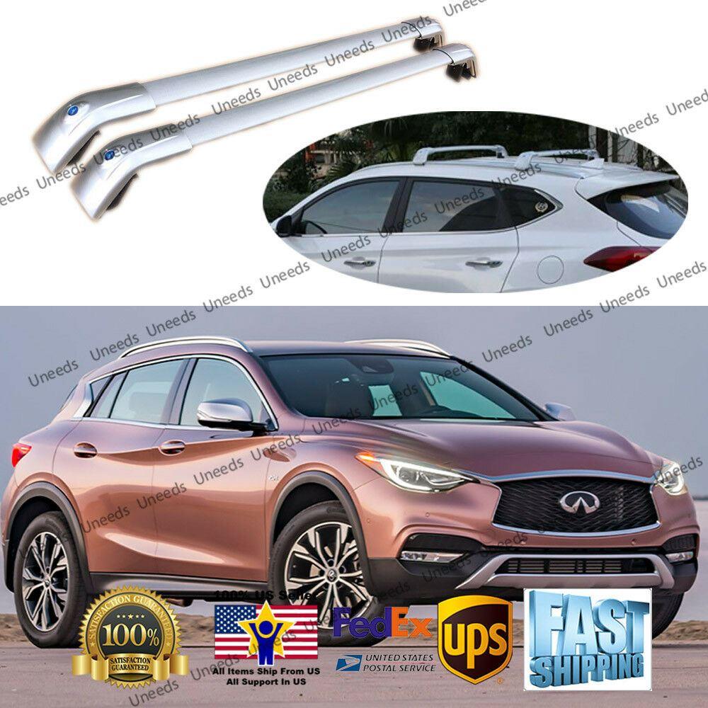 Fit 2016-2019 INFINITI QX30 Baggage Luggage Cross Bar Crossbar
