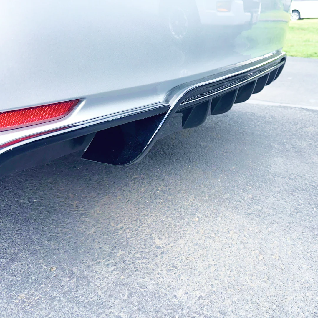 TRD Style Rear Diffuser Bumper lip Spoiler Body Splitter & Rear corner splitters Fits Toyota Camry 2018-2024 - Image 15