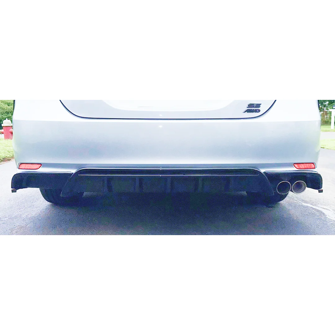 TRD Style Rear Diffuser Bumper lip Spoiler Body Splitter & Rear corner splitters Fits Toyota Camry 2018-2024 - Image 17