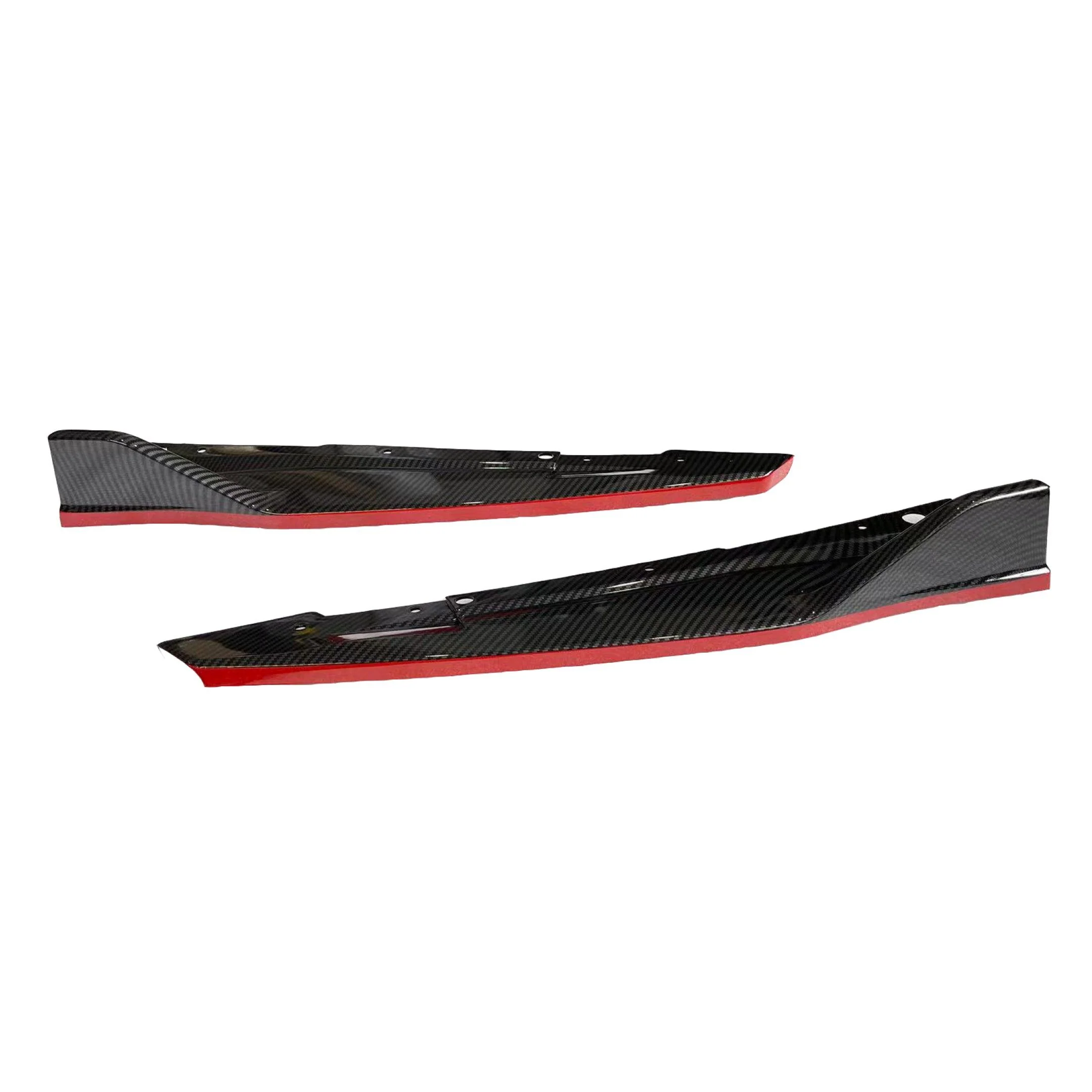 TRD Style Rear Diffuser Bumper lip Spoiler Body Splitter & Rear corner splitters Fits Toyota Camry 2018-2024 - Image 21