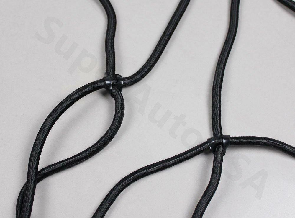 Universal SUV Cargo Net, Rugged Ridge, Roof Rack Stretch Net, Solid for Ford US - Image 6