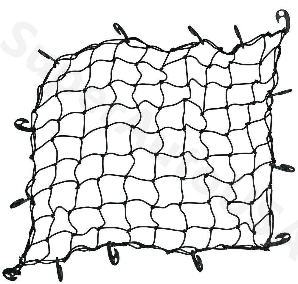 Universal SUV Cargo Net, Rugged Ridge, Roof Rack Stretch Net, Solid for Ford US - Image 7