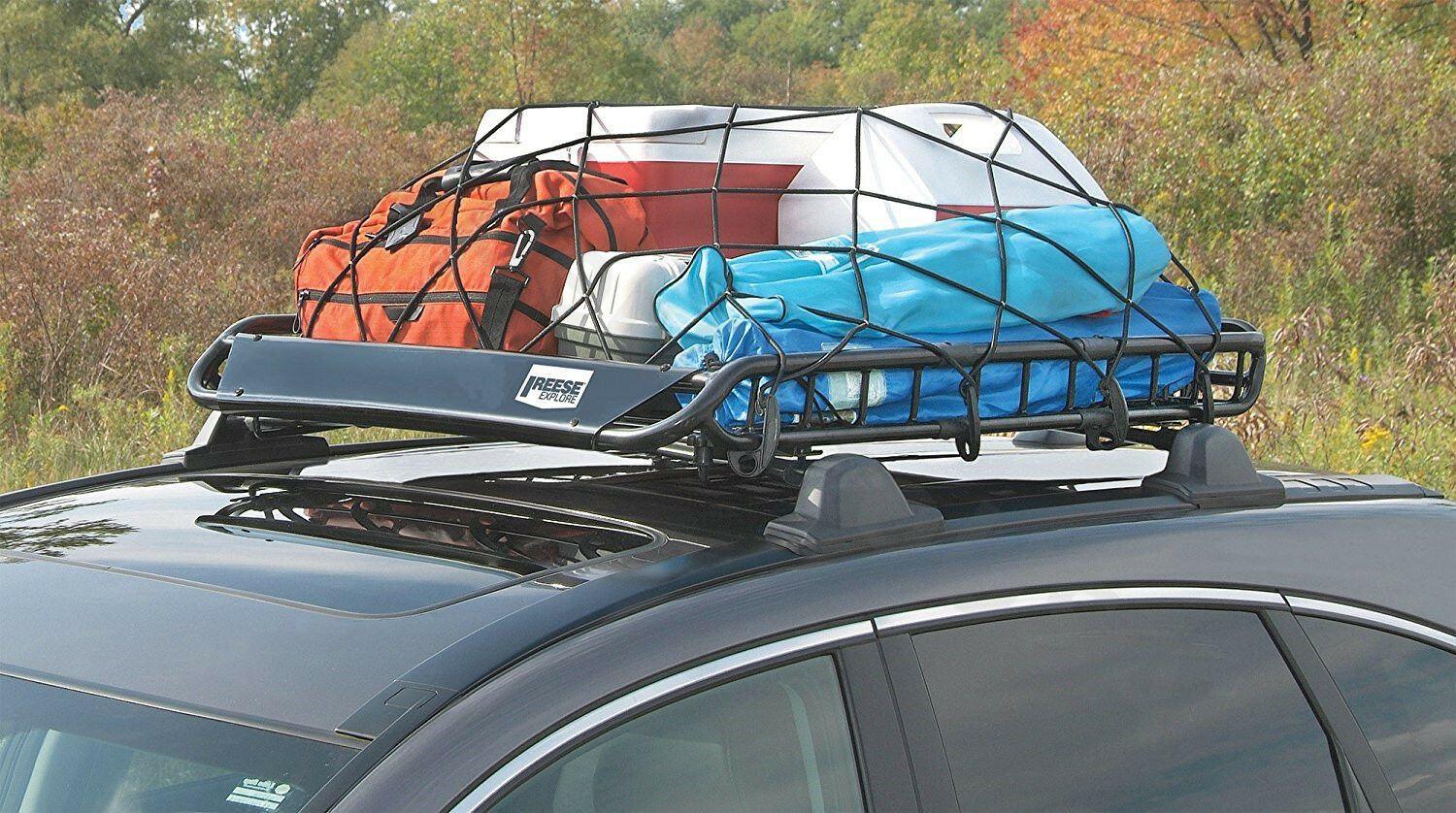 Universal SUV Cargo Net, Rugged Ridge, Roof Rack Stretch Net, Solid for Ford US - Image 8