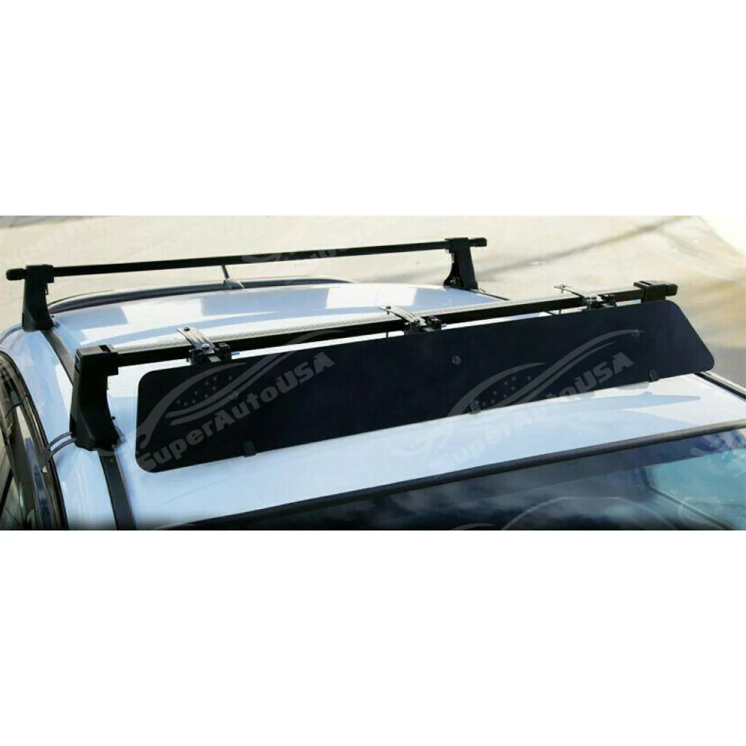 Universally Mount Fit Rooftop 43" CrossBar Wind Fairing Air Deflector Kit - Image 6
