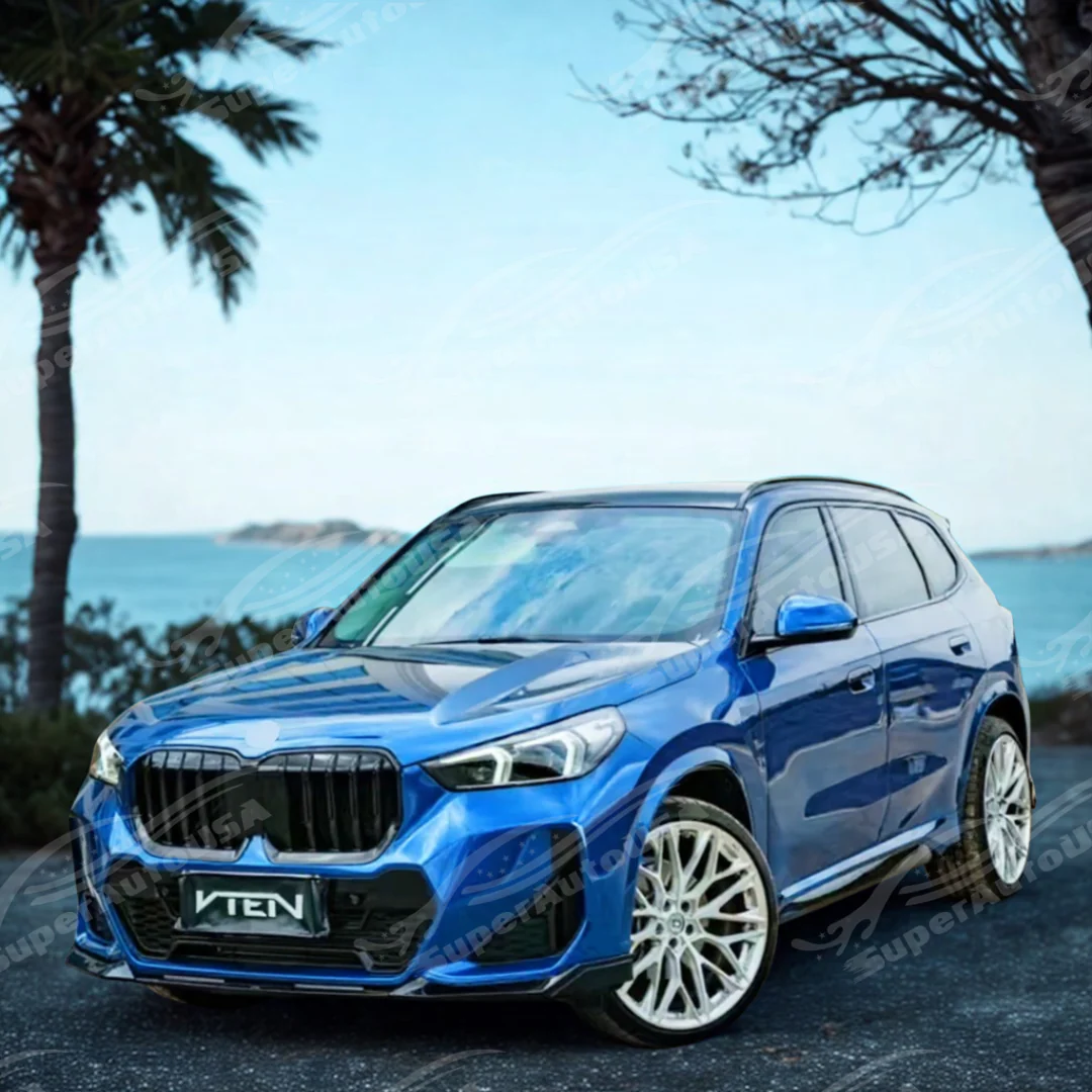 VTEN Front Splitter Spoiler Lower Bumper Lip For BMW X1 U11 2023-2025 with M-Sport Package - Image 6