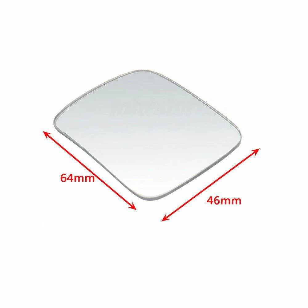 Universal 2PCS White Blind Spot Mirror Wide Angle Rear View Car Side Mirror - Image 7