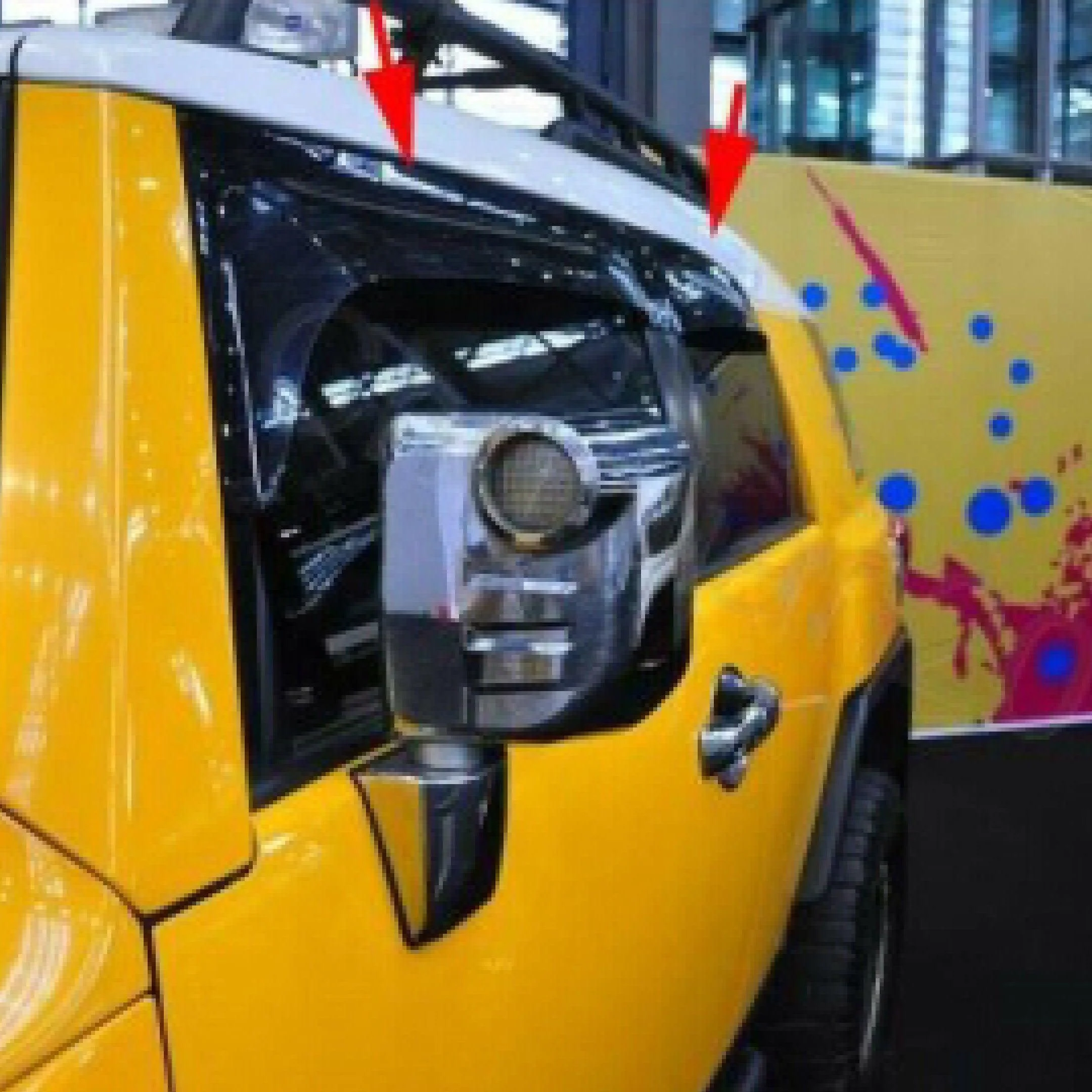 Fit 2007-2014 Toyota FJ Cruiser Out-Channel Vent Window Visors Rain Sun Wind Guards Shade Deflectors - Image 3