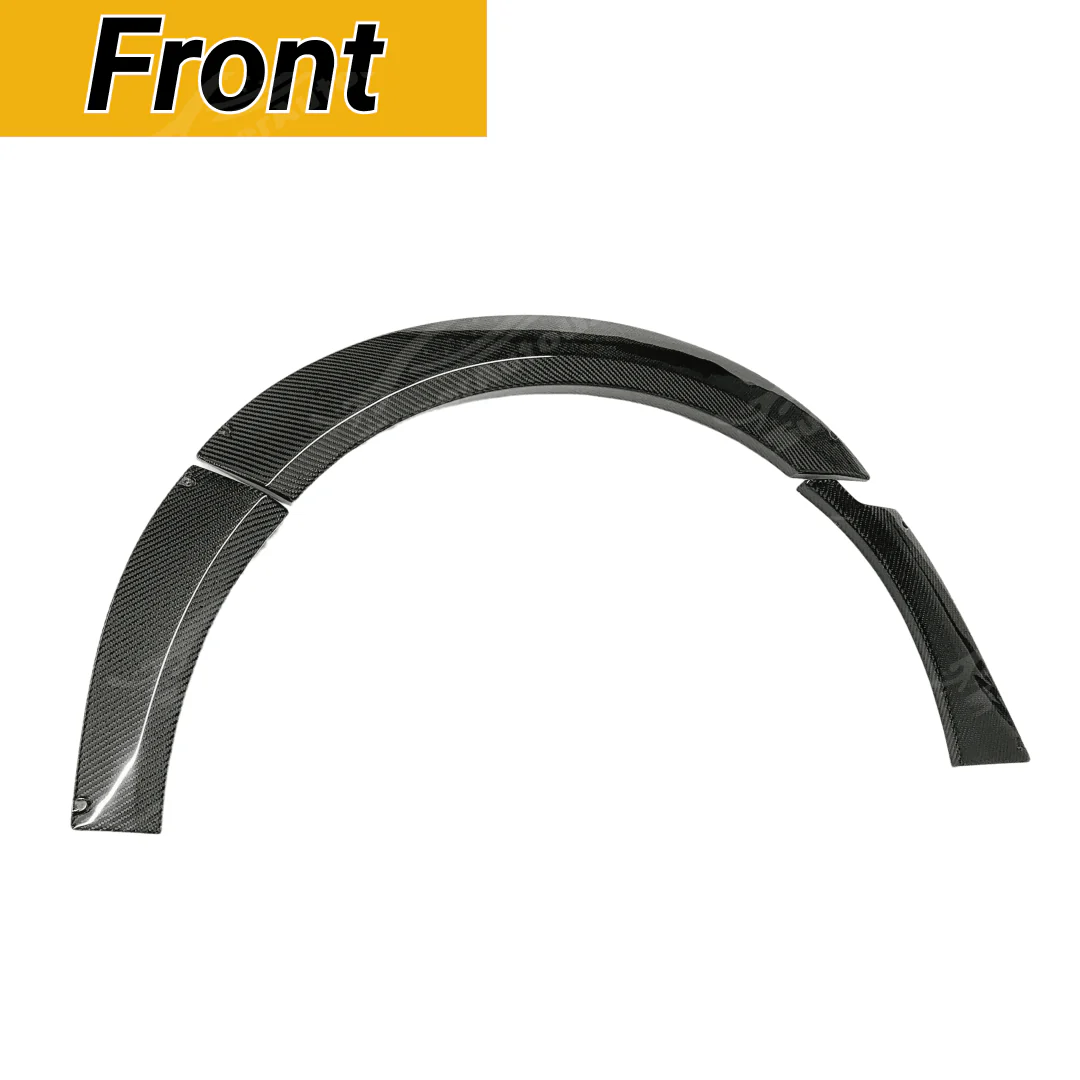 2015-2021 Subaru WRX STI VA - Carbon Fiber Wide Body Fender Flares Set - Image 5